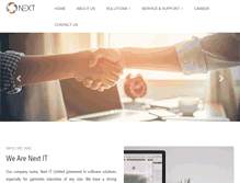 Tablet Screenshot of nextit.com.bd